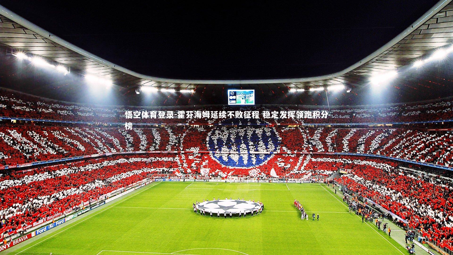 霍芬海姆延续不败征程 稳定发挥领跑积分榜